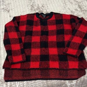Women’s Buffalo Plaid Cozy Sweater